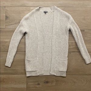 White and Cream Cardigan